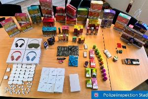 Beschlagnahmte Gegenstände