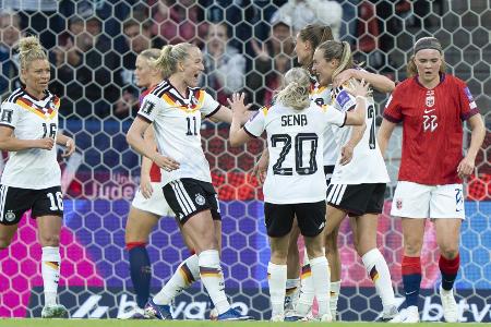 Traumdebüt von Müller: DFB-Frauen lösen WM-Ticket