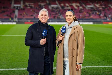 Bastian Schweinsteiger und Esther Sedlaczek