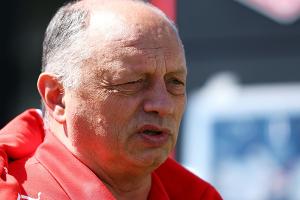 Ferrari-Teamchef Vasseur zurück an der Strecke