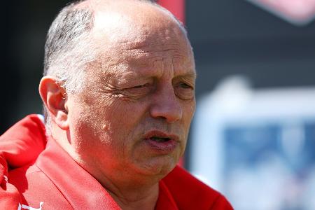Ferrari-Teamchef Vasseur zurück an der Strecke