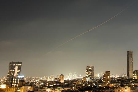 Erstmals seit dem 8. April feuerte der Iran Raketen auf Israel. 