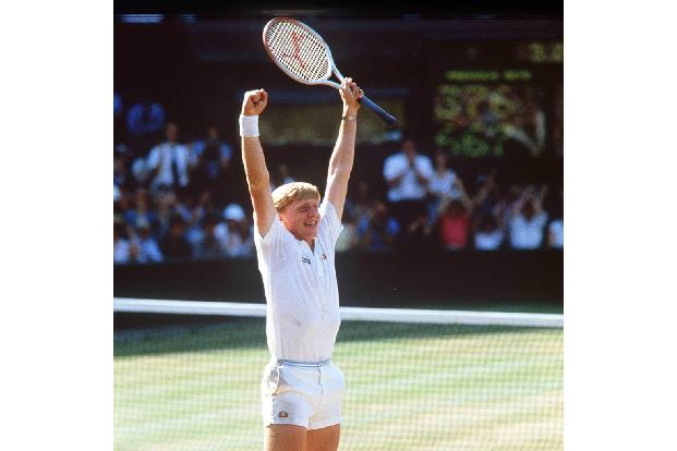 Boris Becker - 6 Titel - Australian Open 1991 und 1996 - Wimbledon 1985, 1986 und 1989 - US Open 1989