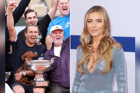 French-Open-Sieg: Sophia Thomalla lässt Alexander Zverev hochleben