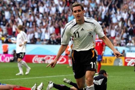 ANGRIFF: Miroslav Klose - Torschütze zum 2:1 (18.) und 3:1 (61.) - in der 79. Minute ausgewechselt
