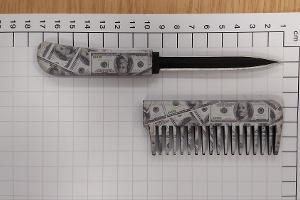 Kammmesser (Bild Bundespolizei)