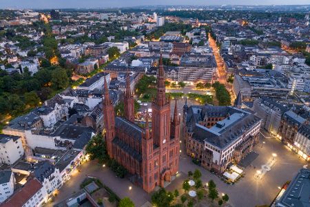 Panorama von Wiesbaden