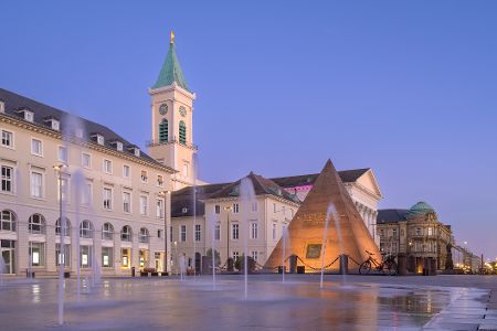 Marktplatz von Karlsruhe