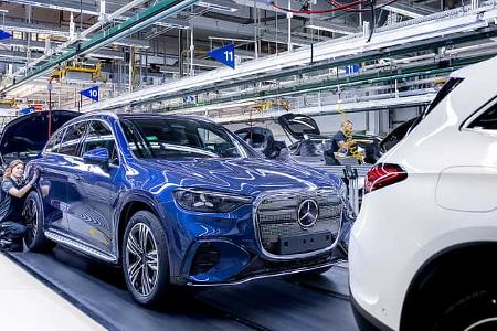 Mercedes GLC EQ Produktion Werk Bremen