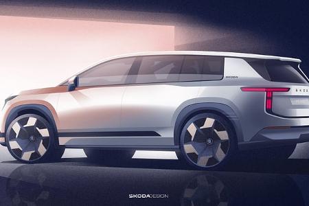 06/2026 Skoda Peaq Designskizze