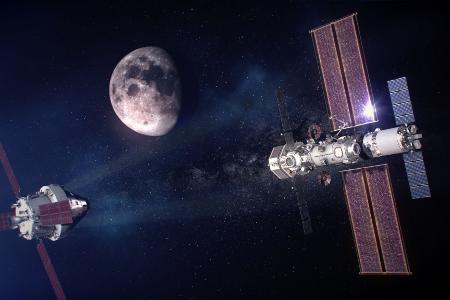 Ursprünglich sah das Projekt auch einen Außenposten am Mond namens 