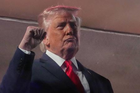 Trump demonstriert Macht.