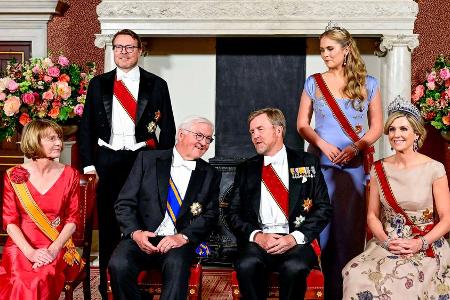 König Willem-Alexander hält bei Staatsbankett Rede auf Deutsch
