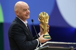 Infantino verteidigt "gutes Verhältnis" zu Trump