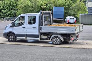 Überladener LKW