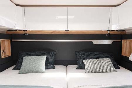 Le Voyageur, Wohnmobil, Bett