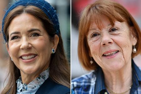 Königin Mary empfängt Gisèle Pelicot - 