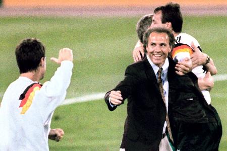 Franz Beckenbauer bei der WM 1990