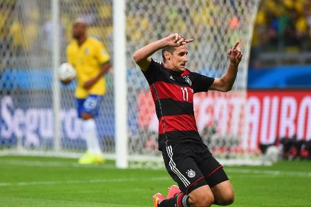 Miroslav Klose übertrifft Ronaldo