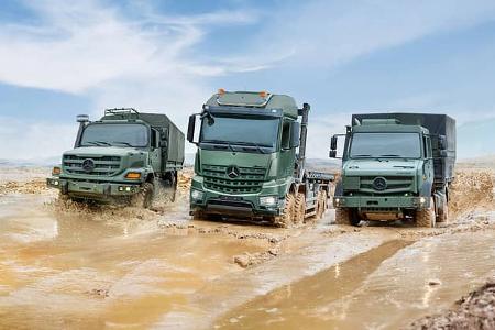 Mercedes Zetros / Arocs/ Unimog Military