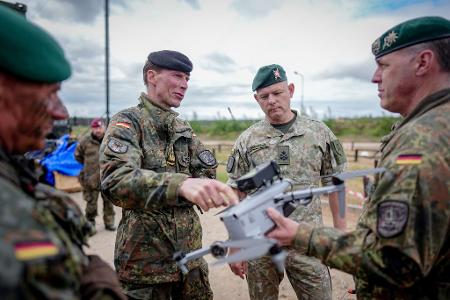 Generalleutnant Christian Freuding in Litauen