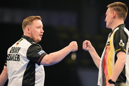 Team-WM: Schindler und Pietreczko im Achtelfinale