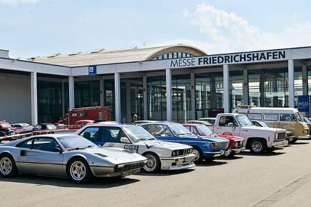 Klassikwelt Bodensee Messe Friedrichshafen Oldtimer