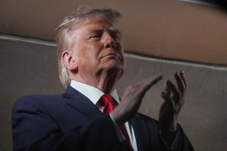 US-Präsident Trump feiert an diesem Sonntag seinen 80. Geburtstag. (Archivbild)