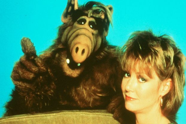 Puppe Alf und Anne Schedeen