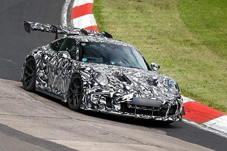 Erlkönig Porsche 911 GT3 RS