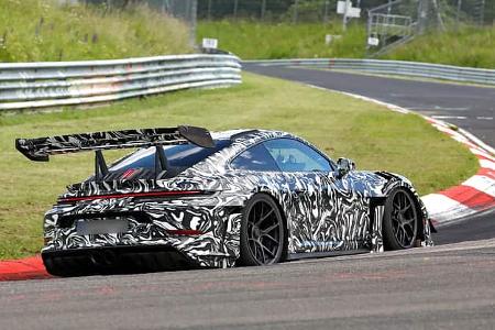 Erlkönig Porsche 911 GT3 RS