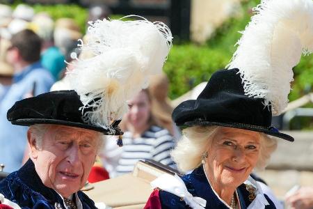Hosenbandorden: König Charles ernennt drei neue Mitglieder