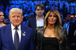 Beim Geburtstag von Vater Donald: Seltener Auftritt von Barron Trump