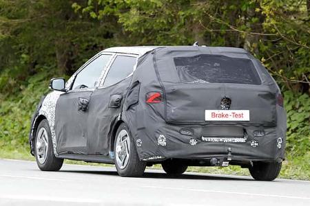 Erlkönig Hyundai i20