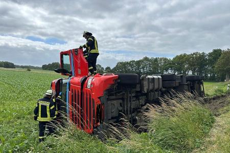 Das verunfallte Fahrzeug