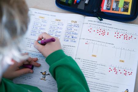 Lernen ist für einige Kinder in der Schule gar nicht so einfach. (Symbolbild)