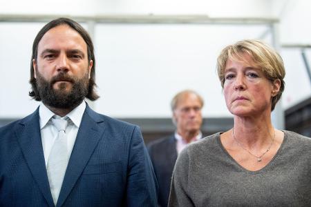 Christina Block und ihr Anwalt Ingo Bott.