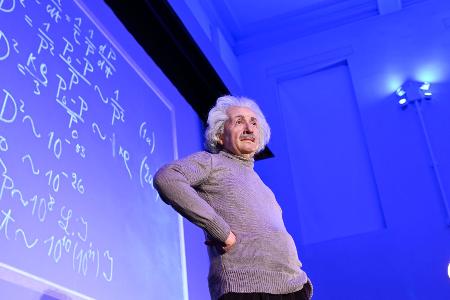 Vom Physiker und Genie Einstein ist jetzt eine Widmung aufgetaucht. (Archivbild) 