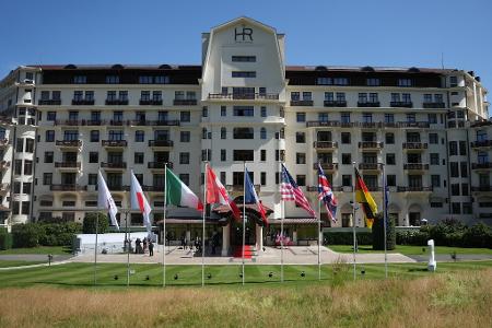 In diesem Hotel findet der Gipfel streng abgeschottet statt.