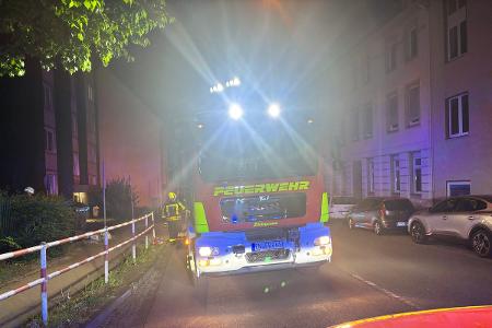 Feuerwehreinsatz in der Kaiserstr.
