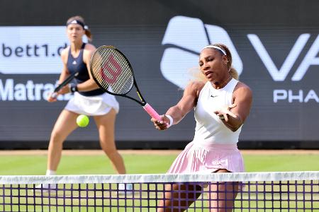 Berlin: Williams unterliegt bei ihrem Auftritt im Doppel