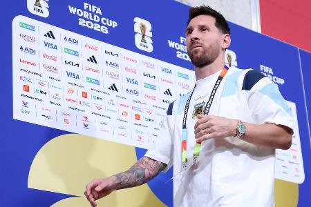 Sechste WM: Messi schreibt erneut Geschichte
