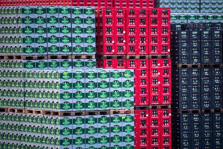 Auch Beck's gehört zum belgischen Brauereiriesen AB Inbev. (Archivbild)