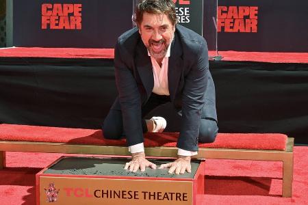Javier Bardem mit Händen und Füßen in Hollywood verewigt