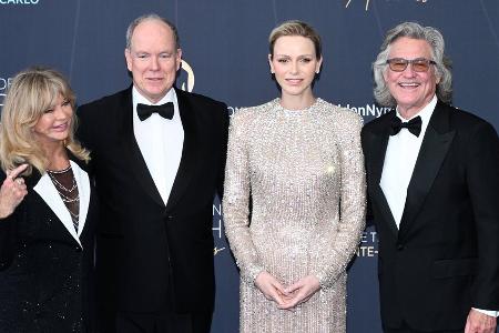 Fürstin Charlène ehrt Kurt Russell mit begehrtem TV-Festival-Preis