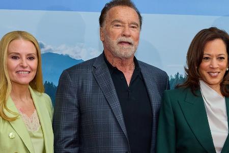 Arnold Schwarzenegger feiert seltenen Auftritt mit seiner Partnerin