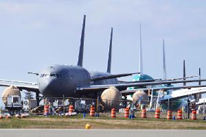 KC-46-Tankflugzeuge der USA sollen künftig nicht mehr einfach so für die Nato abrufbar sein. (Archivbild)