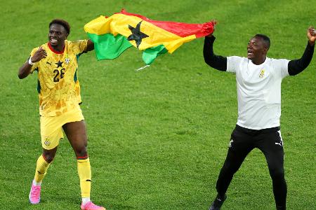 Ghana im Siegesrausch: 