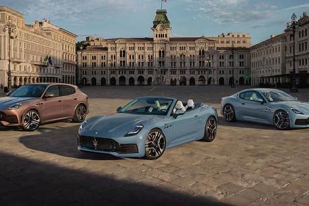 Maserati GranCabrio GranTurismo Grecale Folgore Facelift