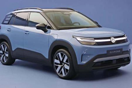 VW ID. Cross geleaked